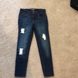 Blue jeans jeggings